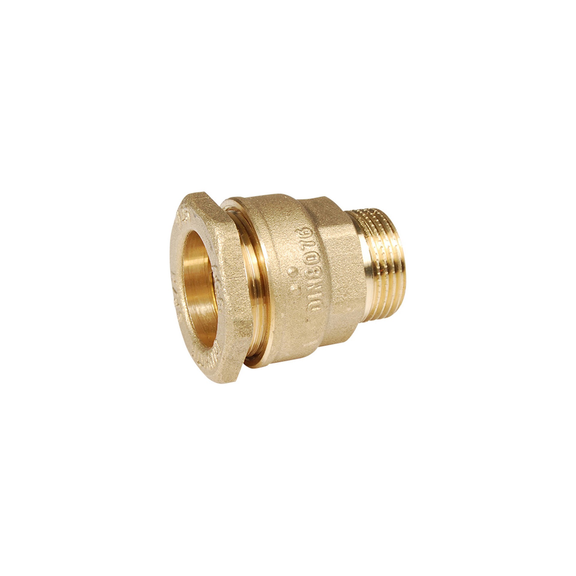 Raccord droit pour polyethylene modele lourd 015n 2" M × 63 – polyéthylène (PE)