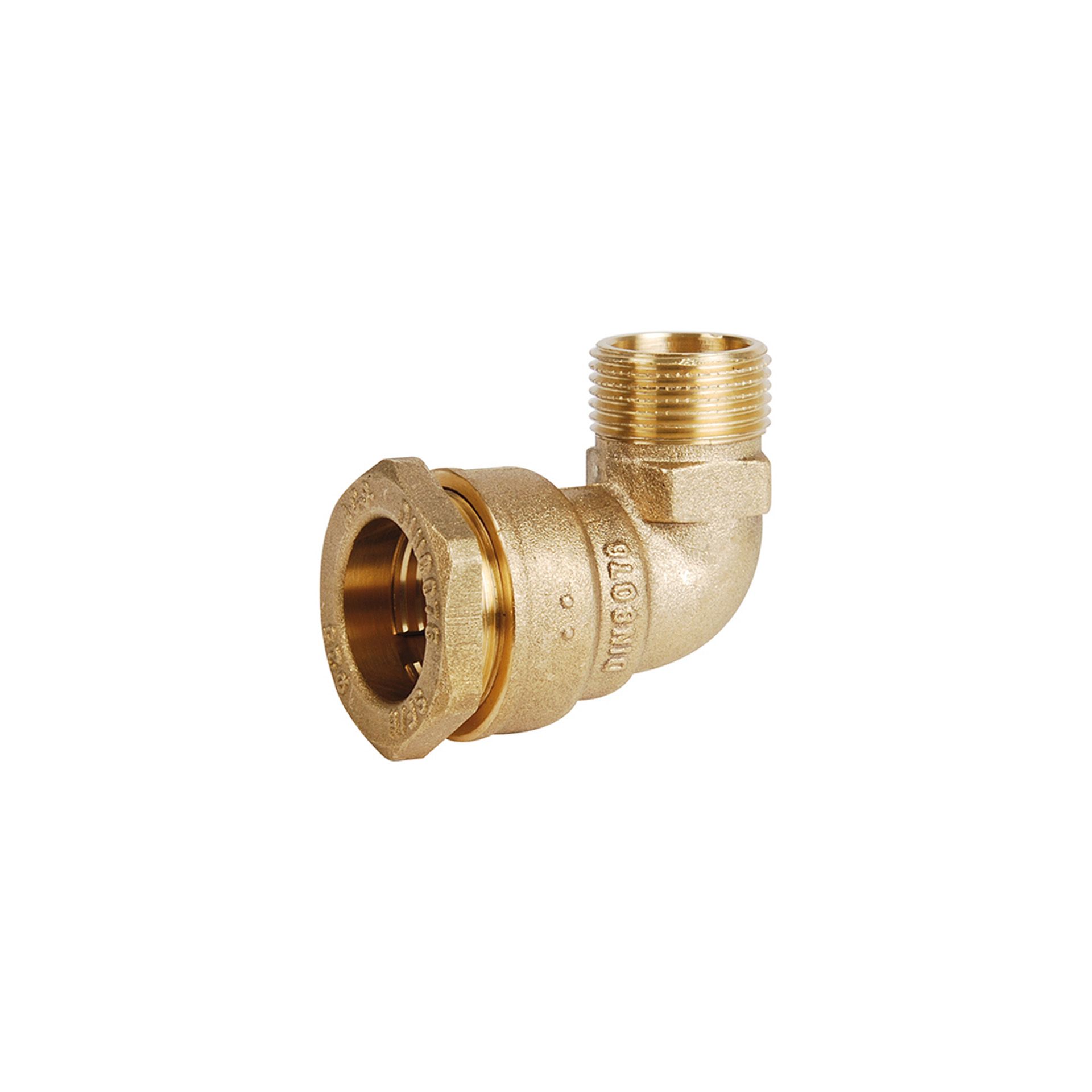 Coude pour polyethylene modele lourd 040n 1/2" M × 20 – polyéthylène (PE)