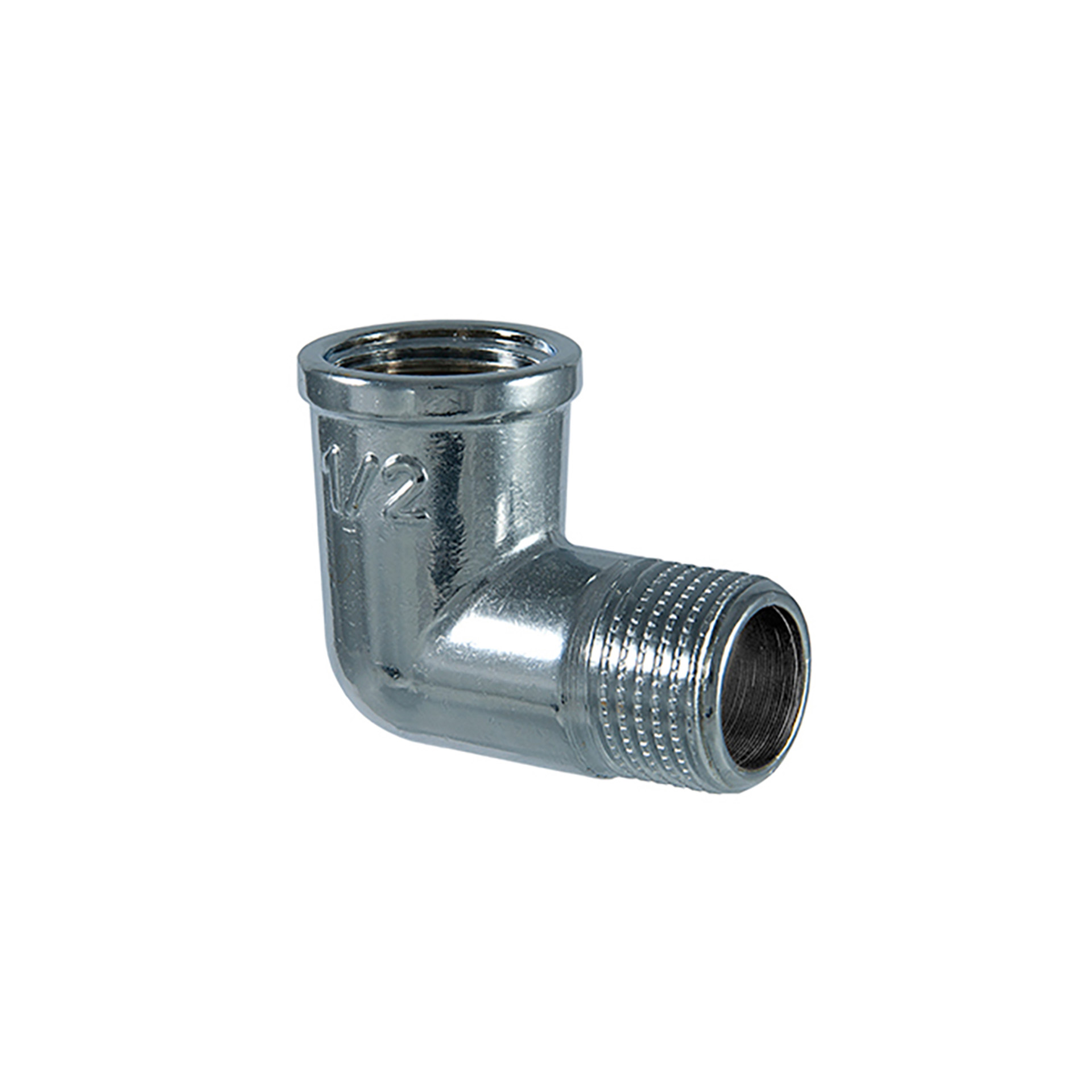 Coude laiton chromé 2092 3/4" M/F