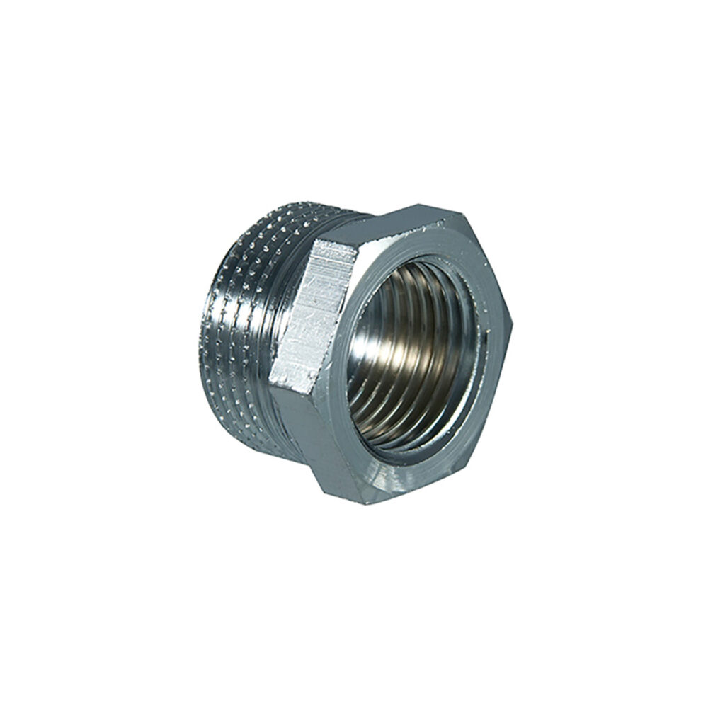 Réduction laiton chromee 2241 1/2" × 1/4" – chromés