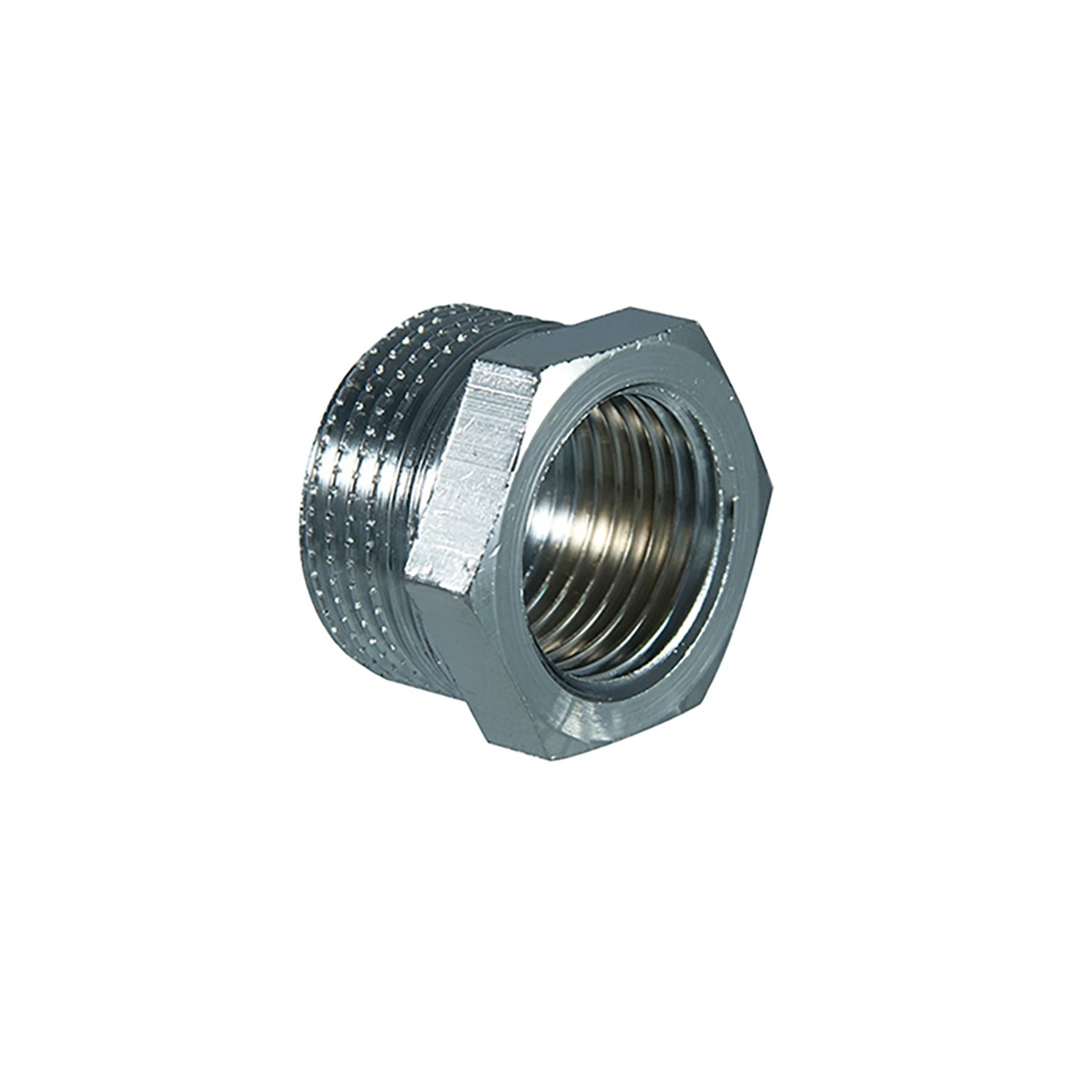 Réduction laiton chromee 2241 1/2" × 3/8" – chromés