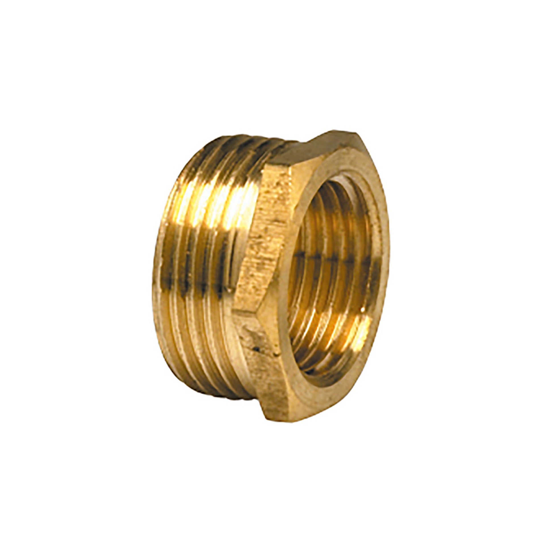 Réduction à joint plat laiton 6241jp 1/2" M × 3/8" F