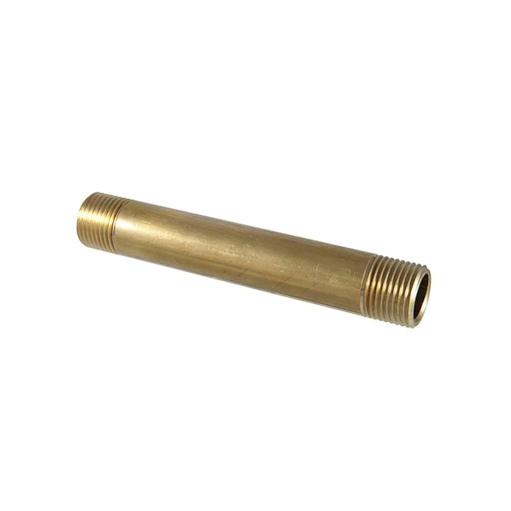 Bout fileté laiton 6298 1" M/M × 50 mm