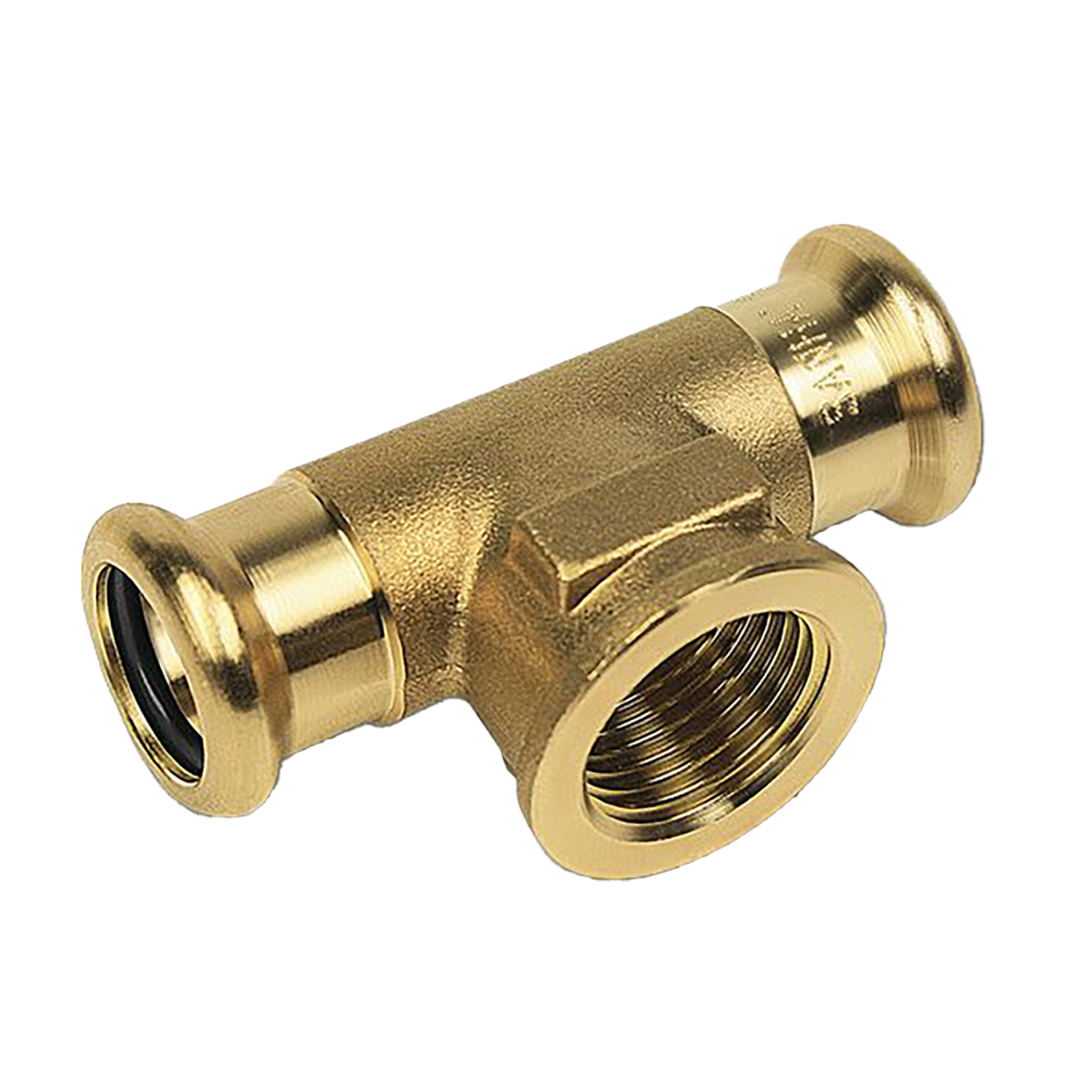 Té 7130 22 × 1/2" × 22 (réf sanha 8130g 22 × 1/2" × 22)