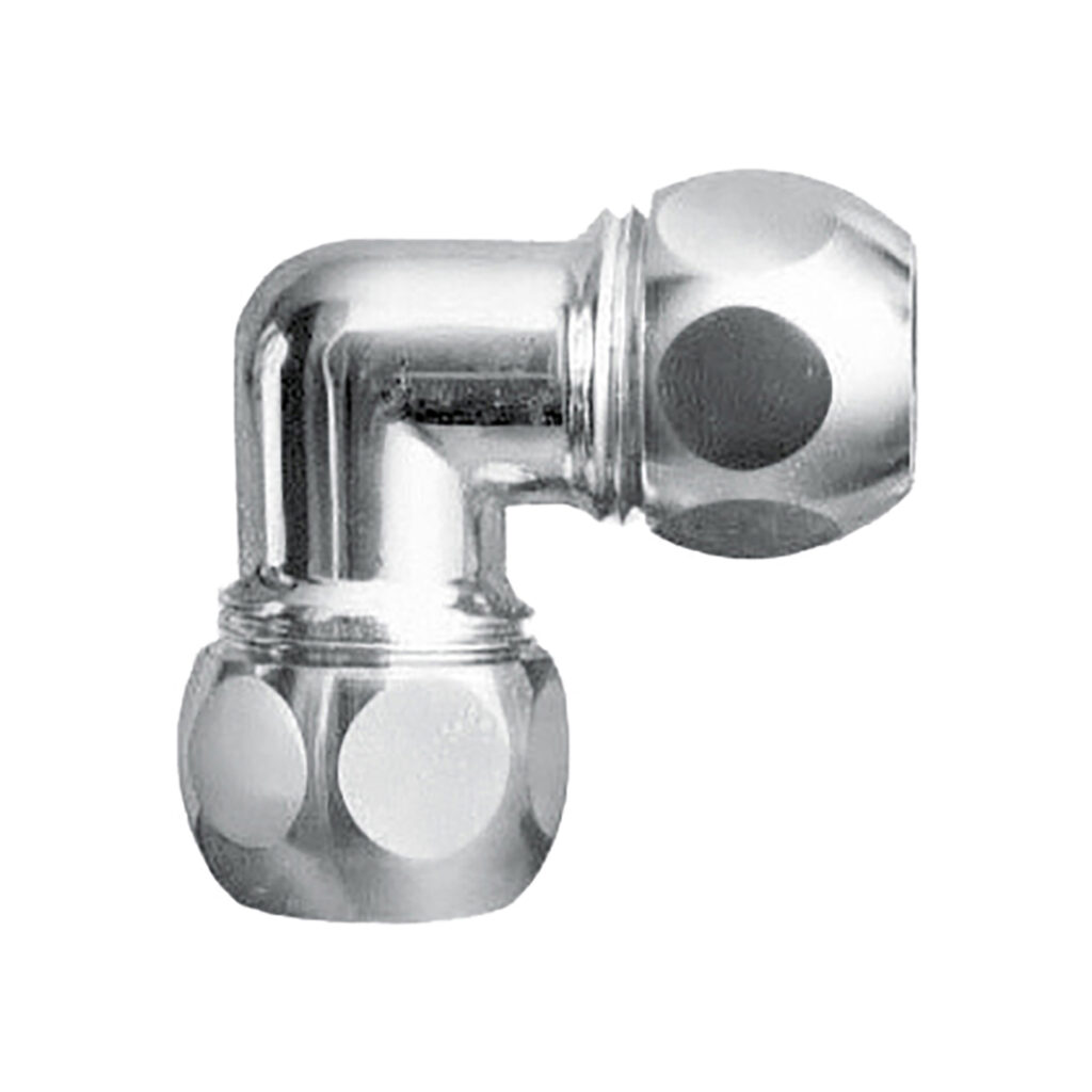 Coude 'schell' 7260 12 × 12 – chromés