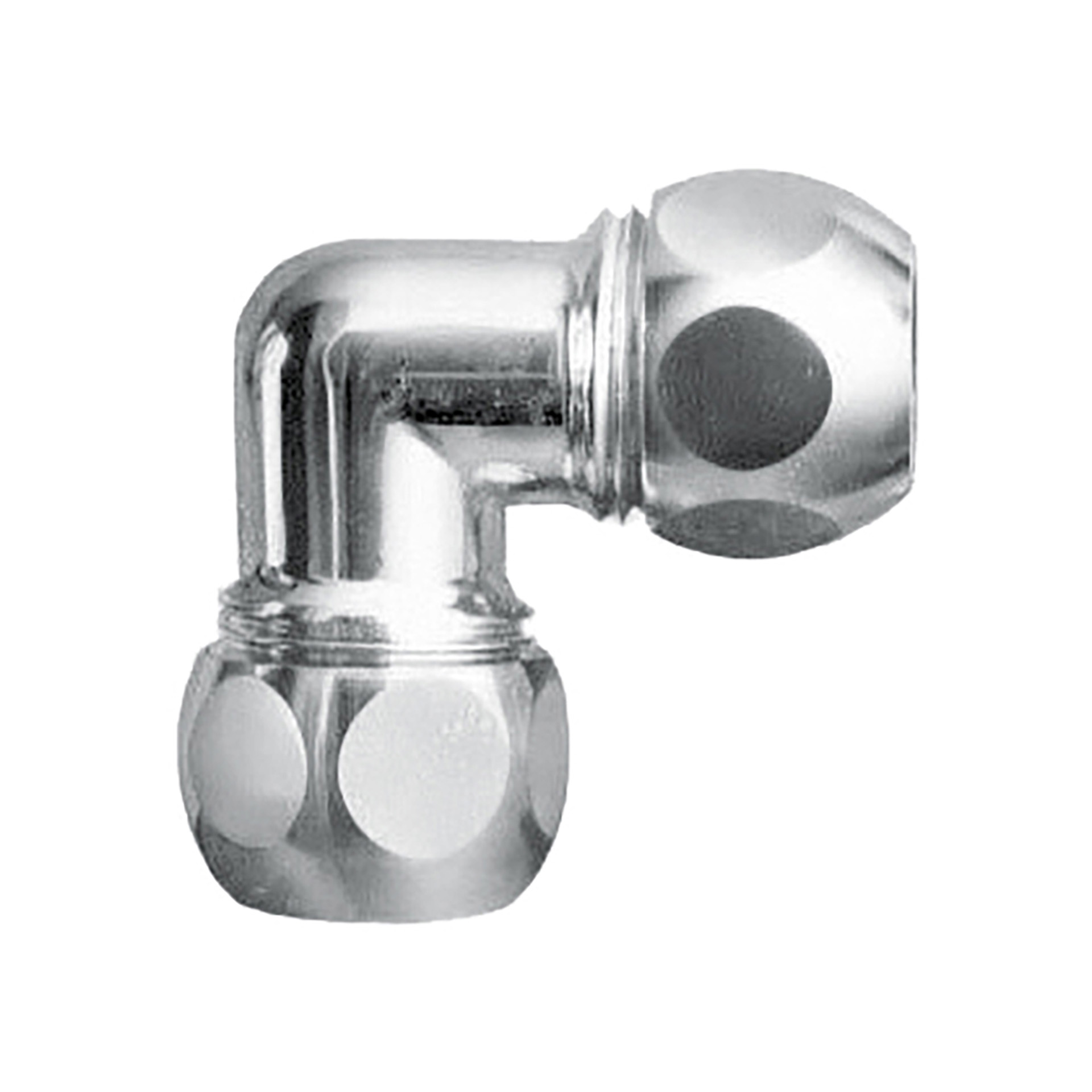 Coude 'schell' 7260 12 × 12 – chromés