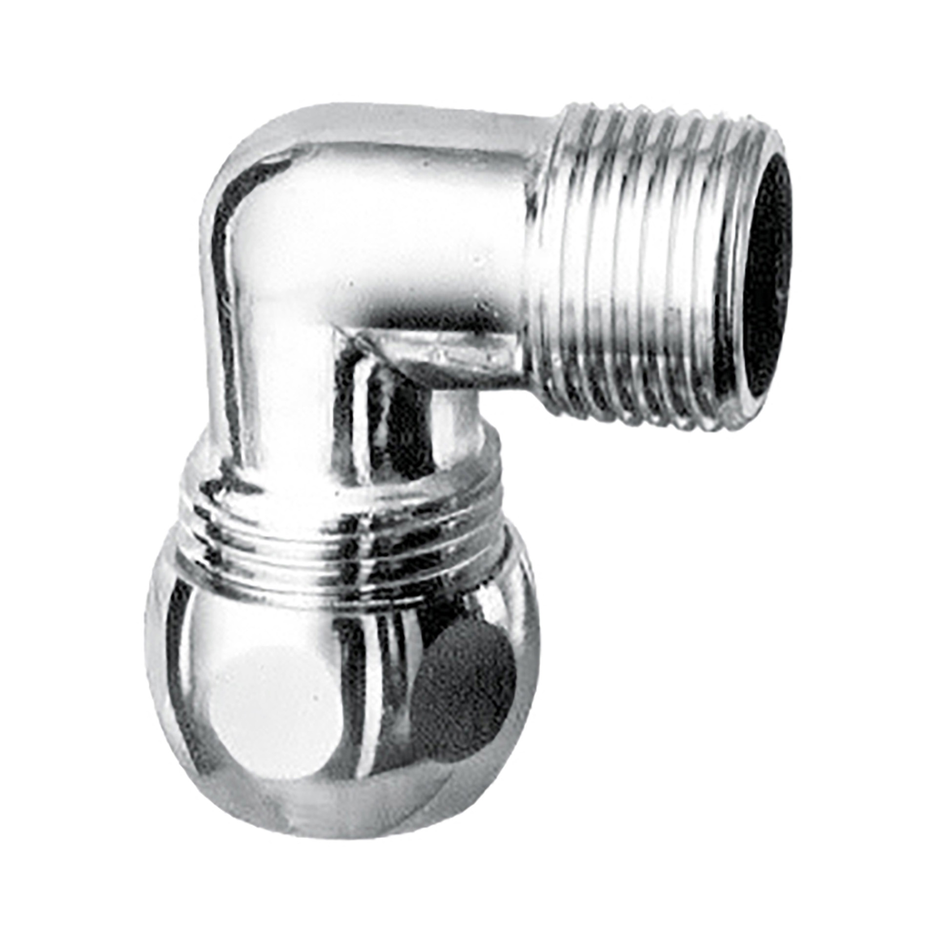 Coude 'schell' 7261 3/8" M × 10 – chromés