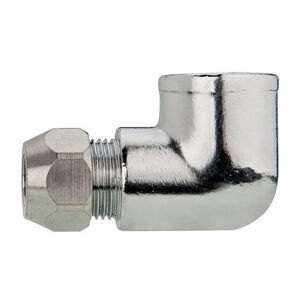 Coude 'schell' 7262 1/2" F × 12 – chromés
