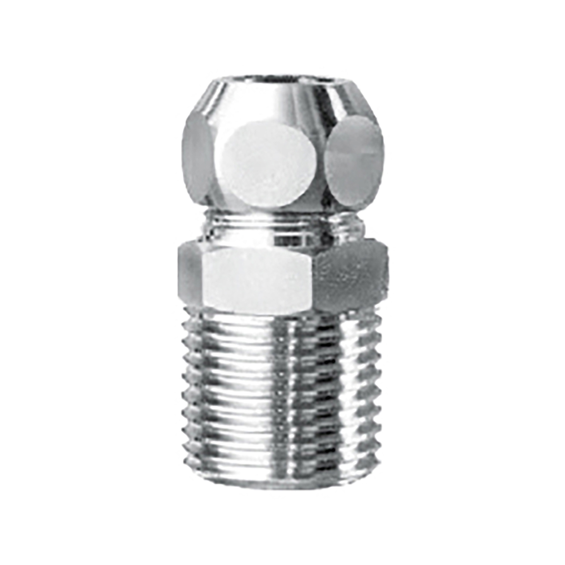 Raccord 'schell' 7271 1/2" M × 10 – chromés