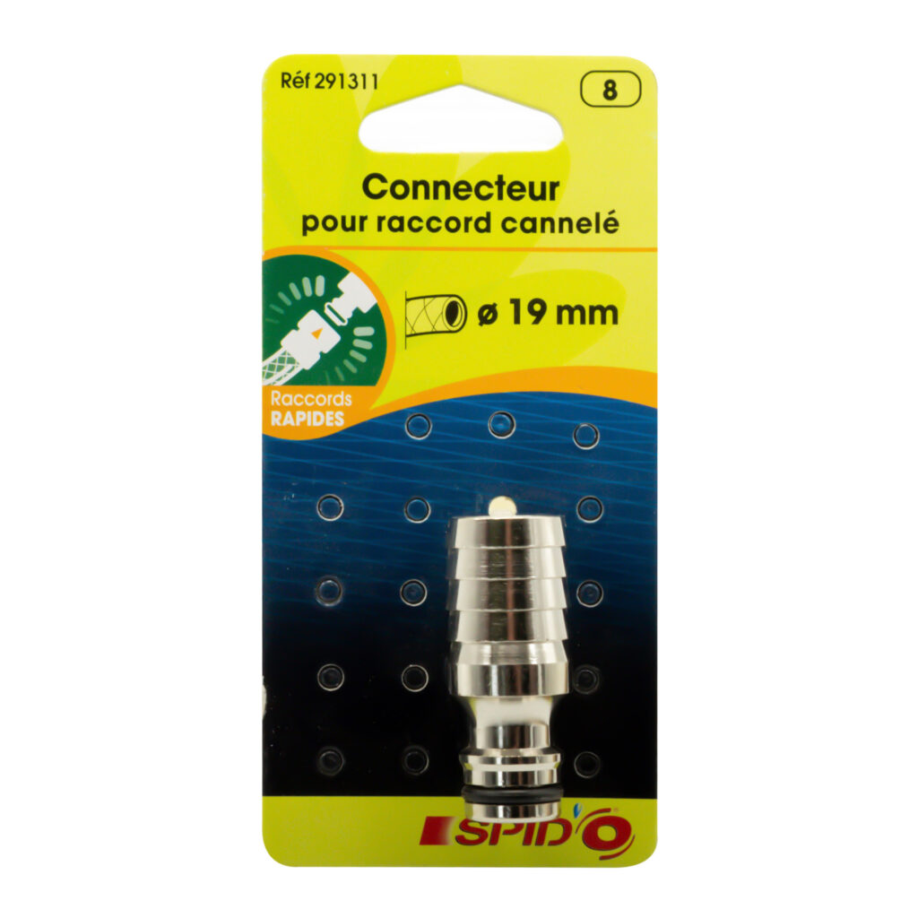 Connecteur cannele 9113 19 – arrosage