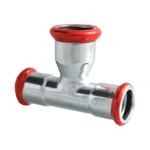 Press acier 'm 'galvanisé t 15 × 22 × 15 c44eclbp – acier électrozingué à sertir