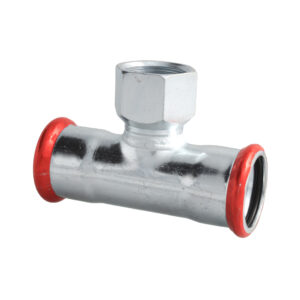 Press acier 'm 'galvanisé t 28 × 3/4" F × 28 mm c42qflbp – acier électrozingué à sertir