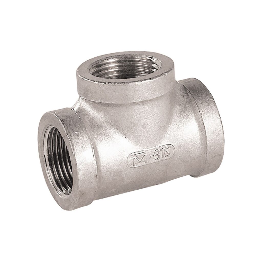 Té inox i130 1"
