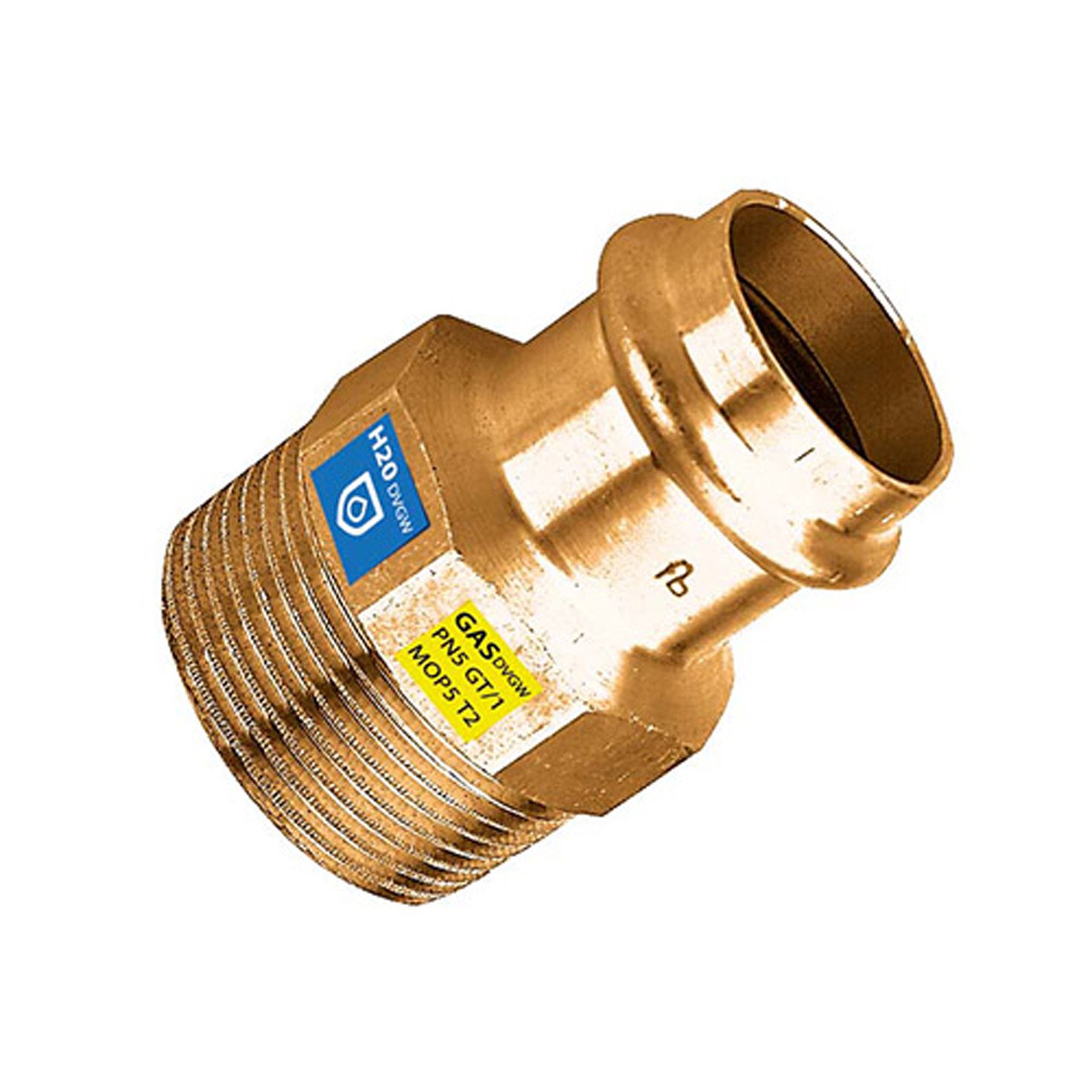 Manchon m, filetage r 1/2" × 18 – à sertir gaz et eau