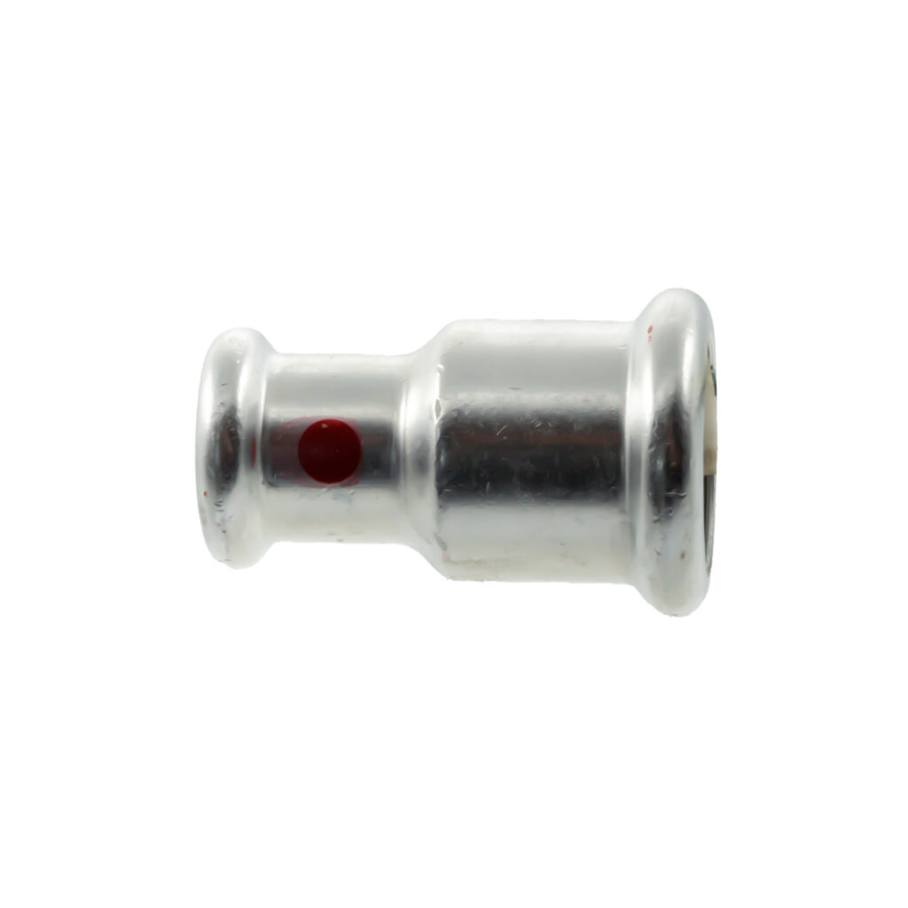 Manchon ff t240 22 × 18 (réf sanha 24240 22 × 18) – acier électrozingué à sertir