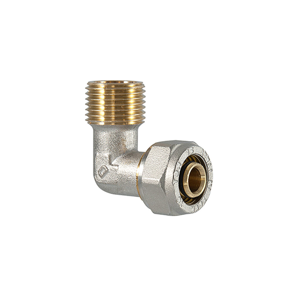 Coude pex 1" M × 26 – multicouche à visser