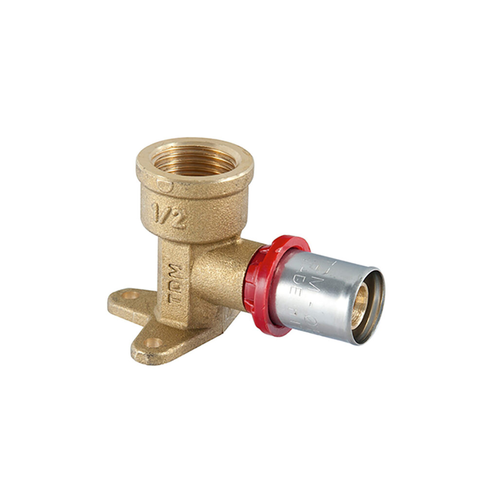 Culasse à sertir 1/2" F × 16 – multicouche à sertir