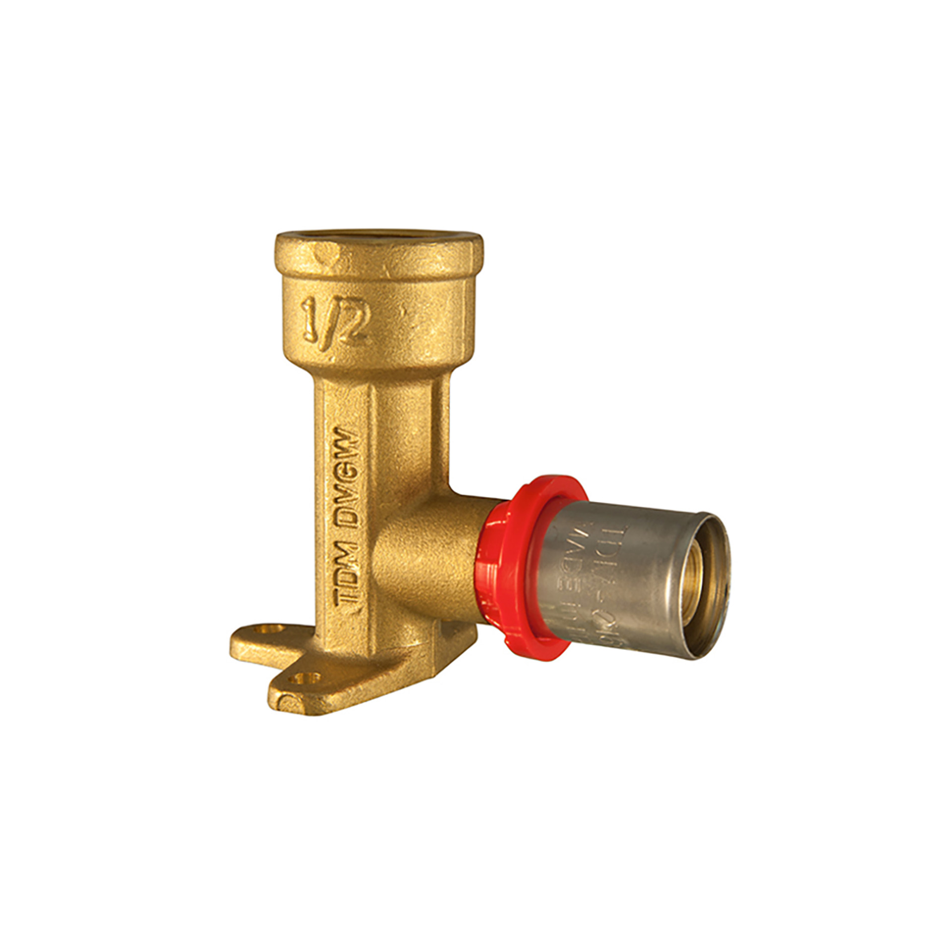 Culasse à sertir haute 1/2" F × 16 – multicouche à sertir