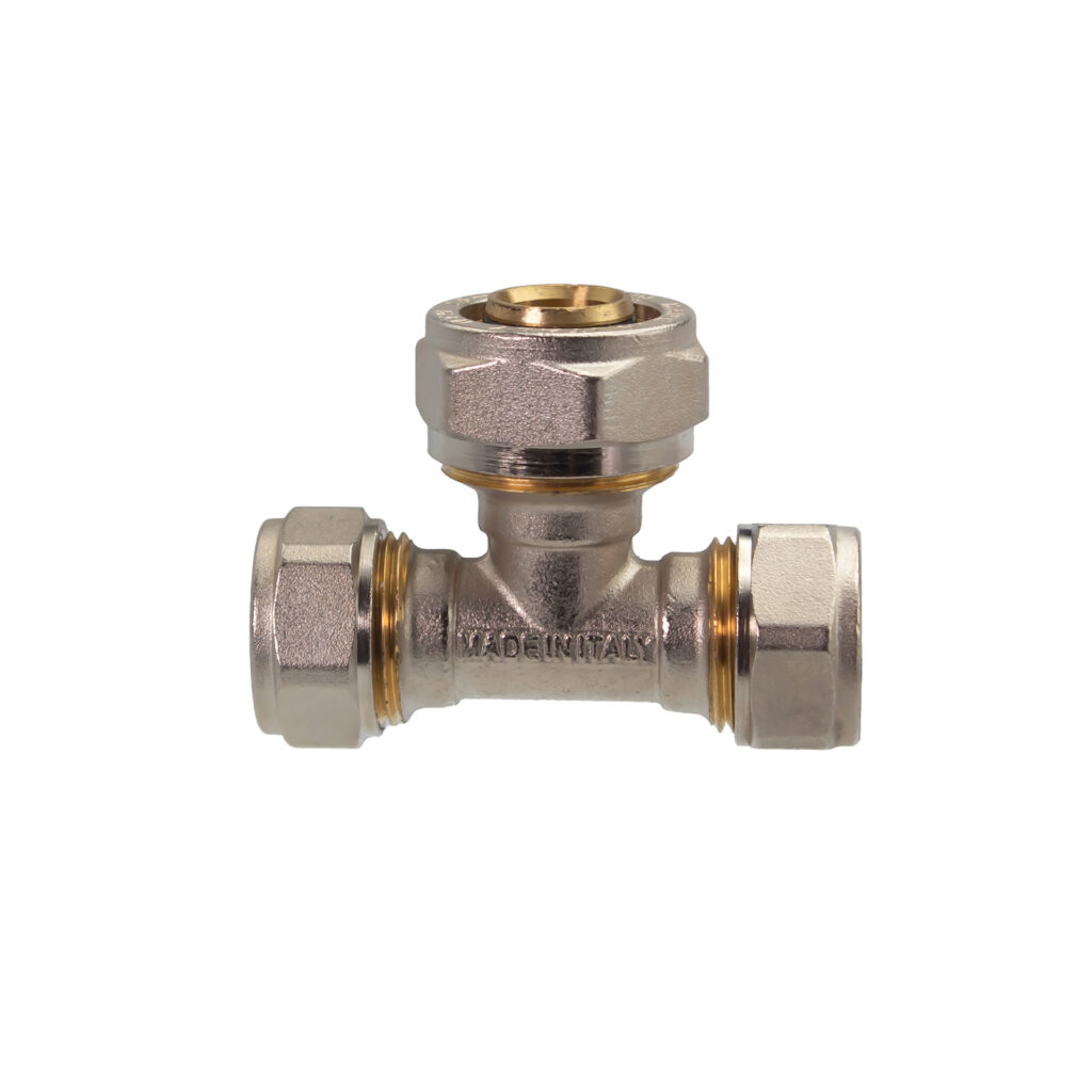 Té pex p250 20 × 26 × 20 – multicouche à visser