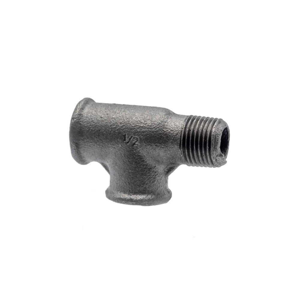 Té fxfxm 1/2" noir