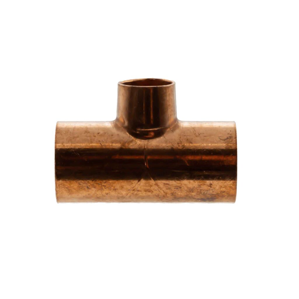 Té 5130 12 × 10 × 12 (réf sanha 5130 12 × 10 × 12) – cuivre à souder