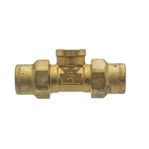 Té bicône gaz bg 251 22 × 1/2" F × 22