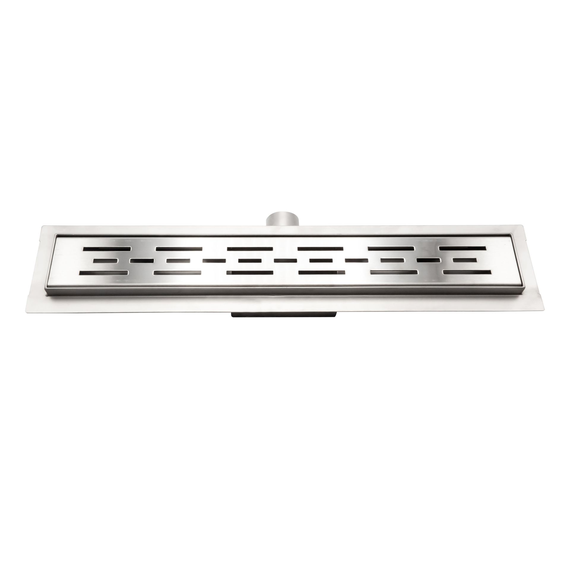 Caniveau de douche Aloni avec grille – 70 × 11 cm – Inox brossé, acier inoxydable