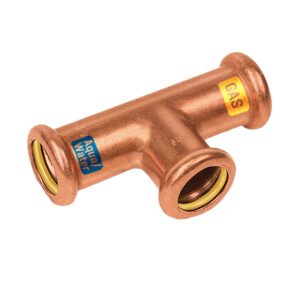 Hydrogas té, f 15 – à sertir gaz et eau