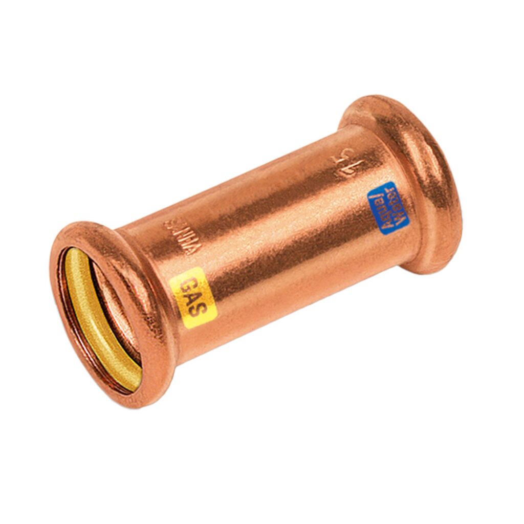 Hydrogas manchon coulissant, f/f 15 – à sertir gaz et eau