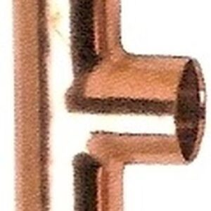 Té 5130 22 × 22 × 18 (réf sanha 5130 22 × 22 × 18) – cuivre à souder