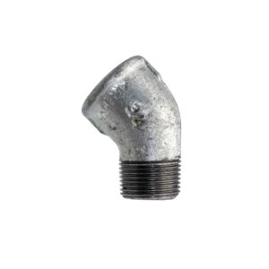 Coude 121 45° 5/4" M/F galva (réf 121 5/4" galva)