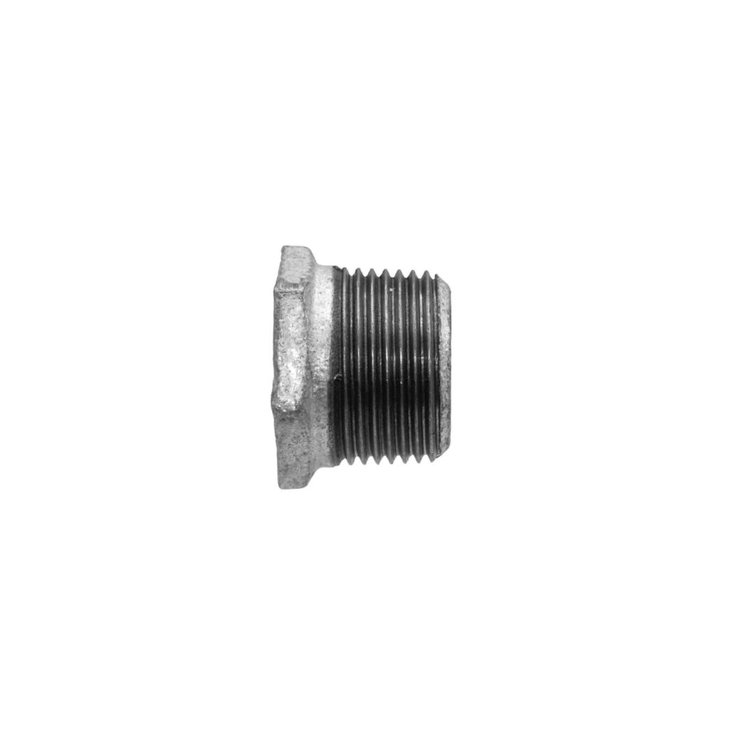 Réduction 241 1" M × 3/8" F galva (réf 241 1" × 3/8" galva)