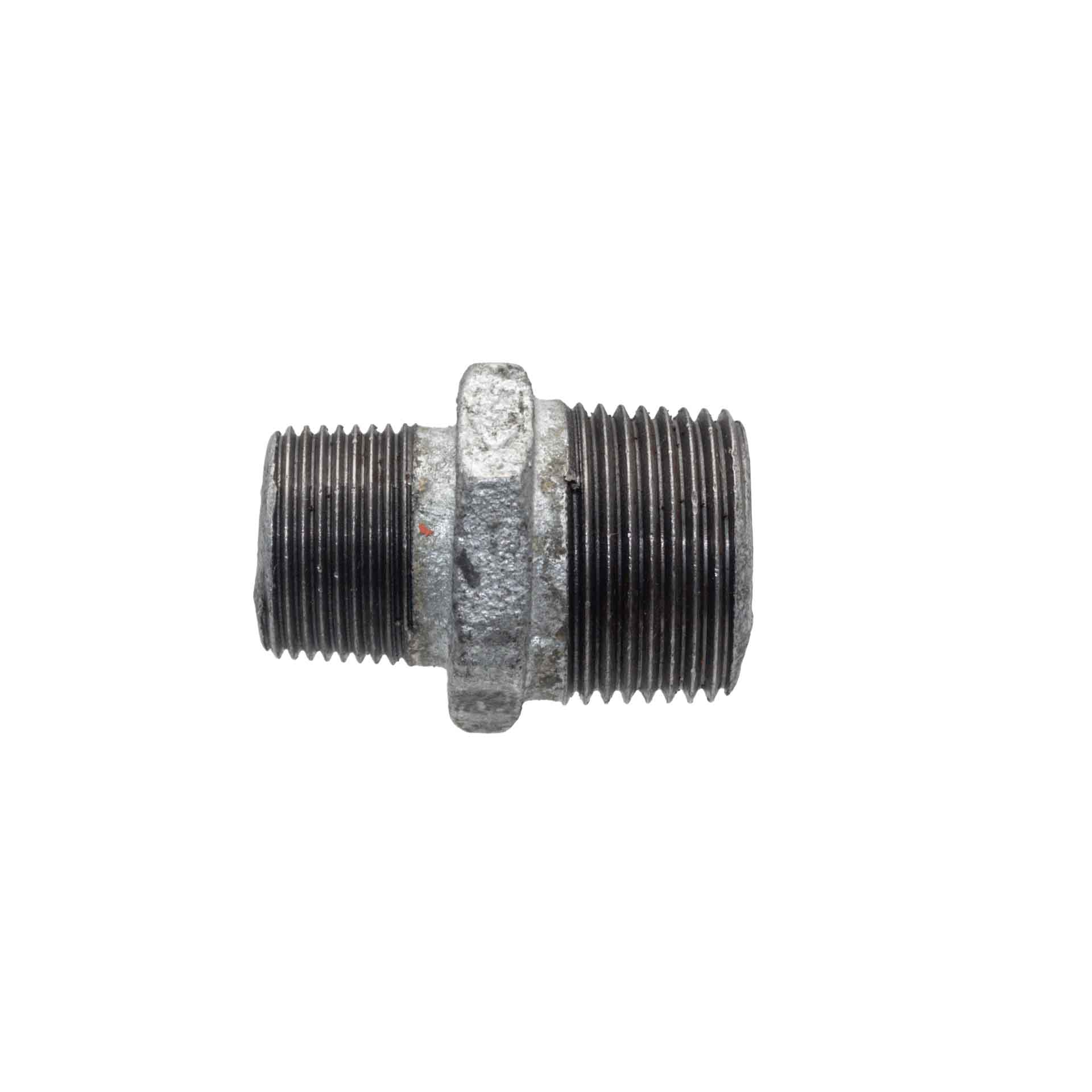 Mamelon réduit 245 3/8" M × 1/4" M galva (réf 245 3/8" × 1/4" galva)