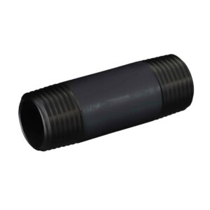 Bout fileté 3/8" × 100 mm noir