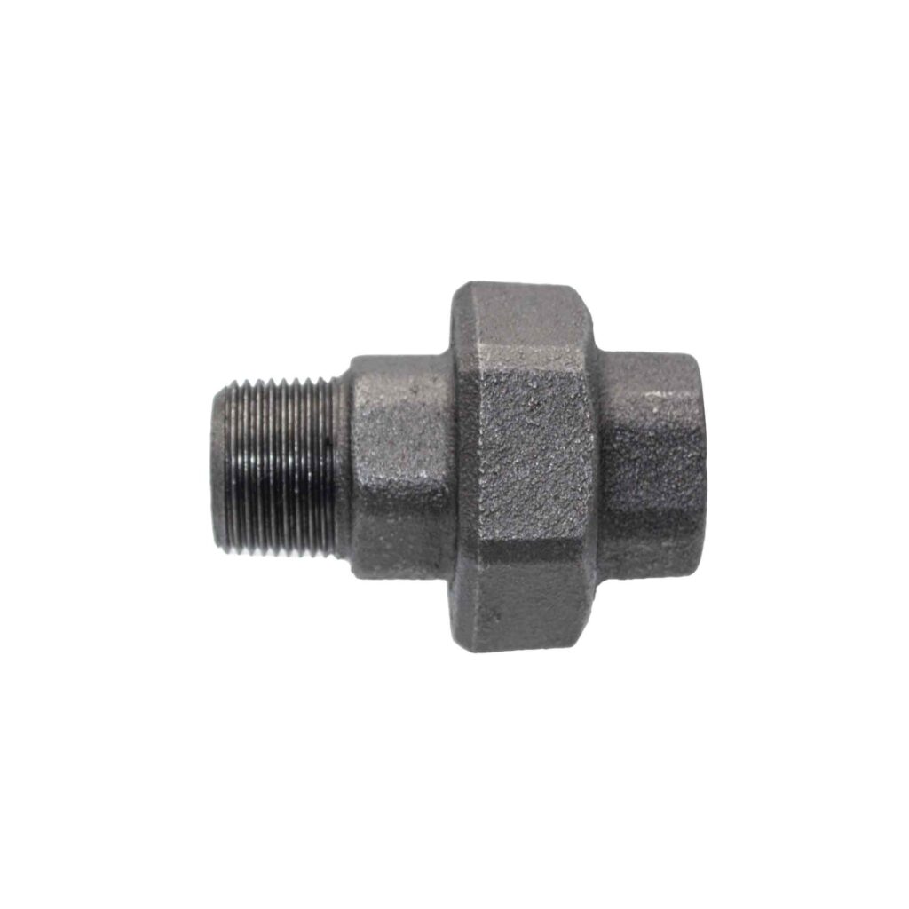 Raccord union 341 3/8" M/F noir (réf 341 3/8" noir)