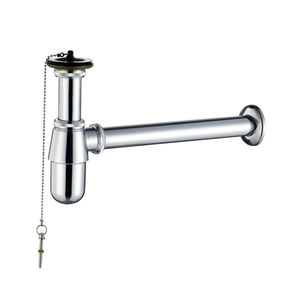 Siphon 5/4" – Ø 32 mm – 33 cm – chrome