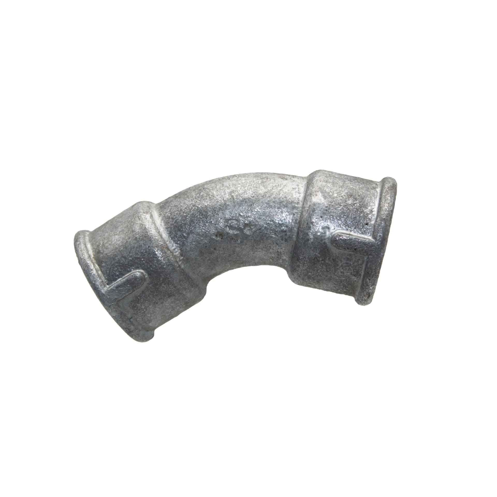 Courbe 45° 41 1/2" F/F galva (réf 41 1/2" galva)