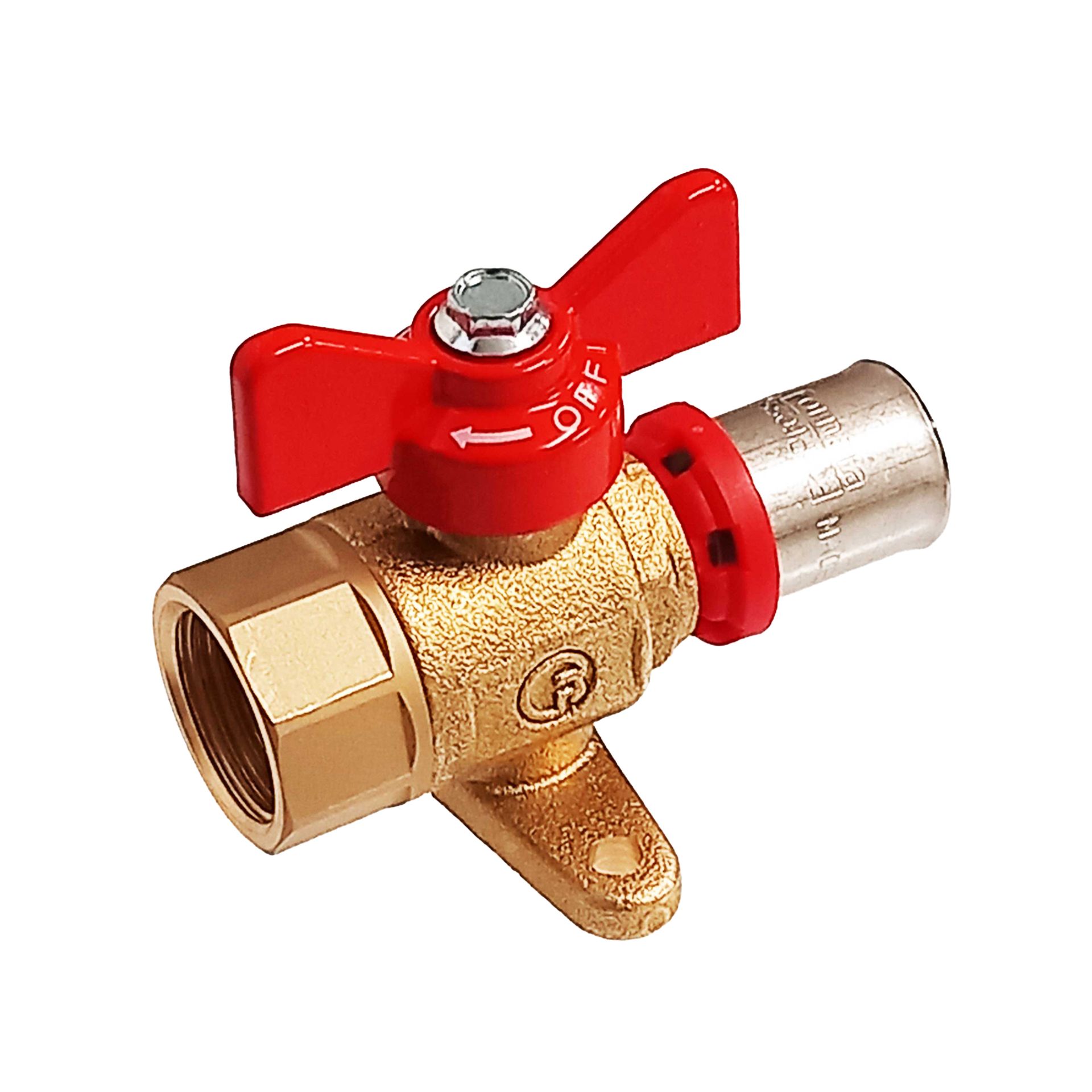 Robinet a bille à sertir 1/2" F × 20 5s1191220 – multicouche à sertir