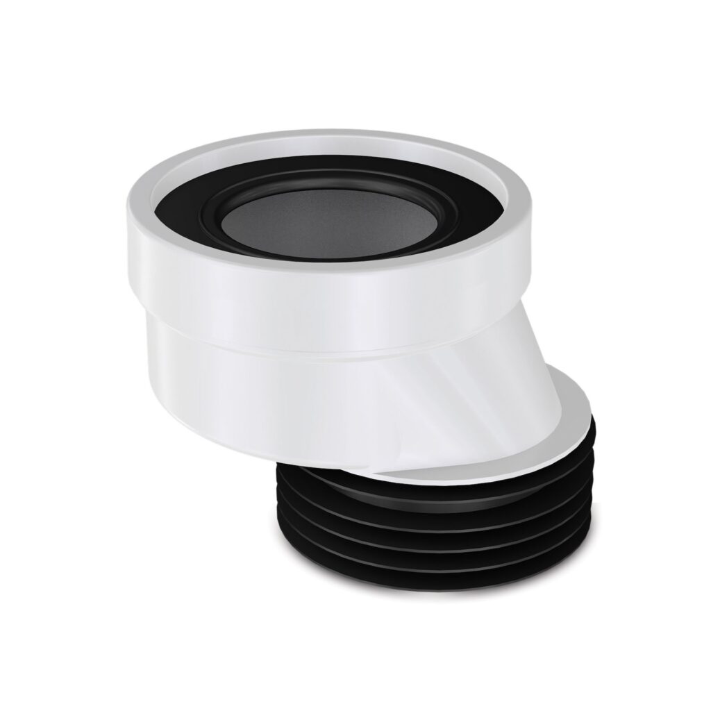 Manchon WC excentrique 4 cm