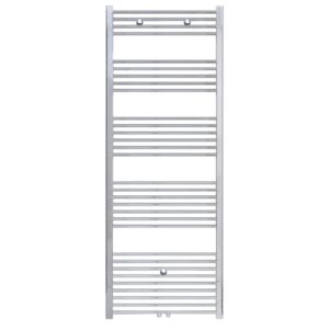 Sèche-serviettes Belrad – chrome – 1800 × 600 mm – 661 W – raccordement central