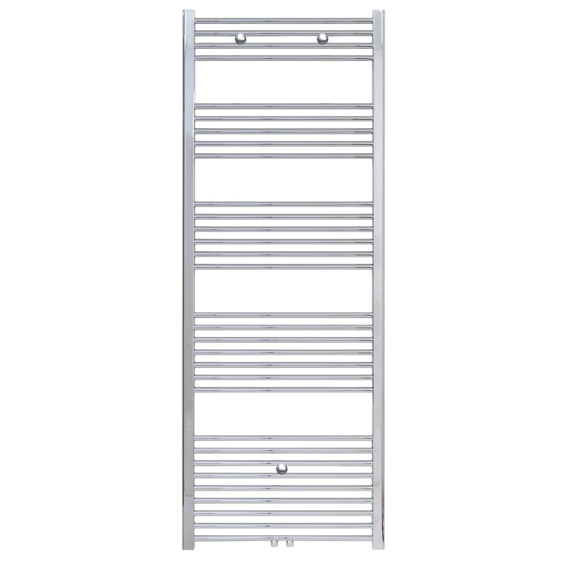Sèche-serviettes Belrad – chrome – 1800 × 600 mm – 661 W – raccordement central