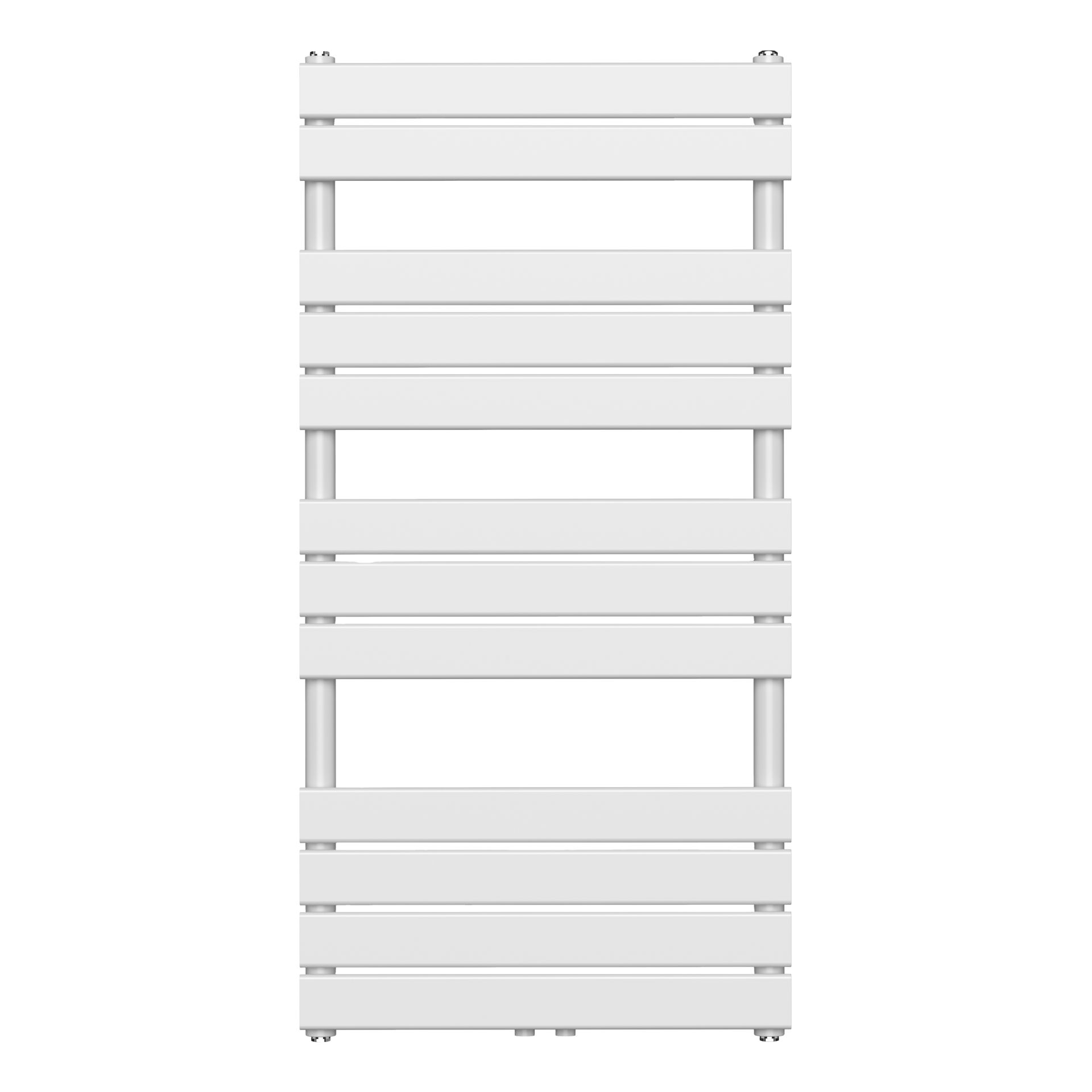 Sèche-serviettes Belrad – blanc – 1200 × 600 mm – 681 W – raccordement central