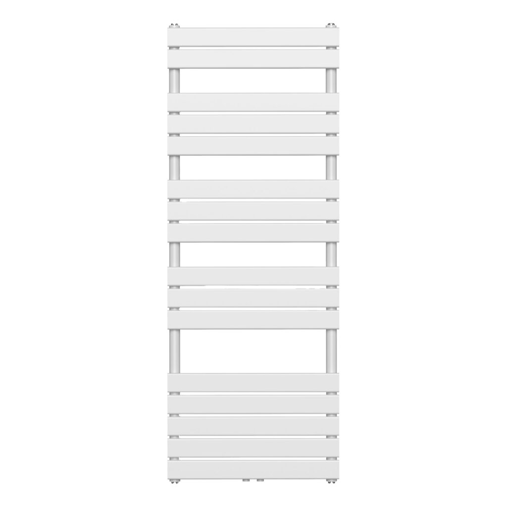 Sèche-serviettes Belrad – blanc – 1600 × 600 mm – 908 W – raccordement central