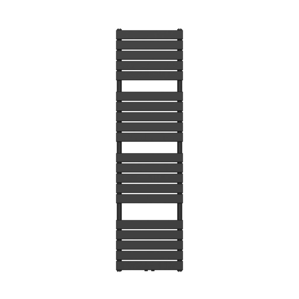 Sèche-serviettes Belrad – noir – 1800 × 500 mm – 936 W – raccordement central