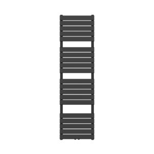 Sèche-serviettes Belrad – noir – 1800 × 500 mm – 936 W – raccordement central