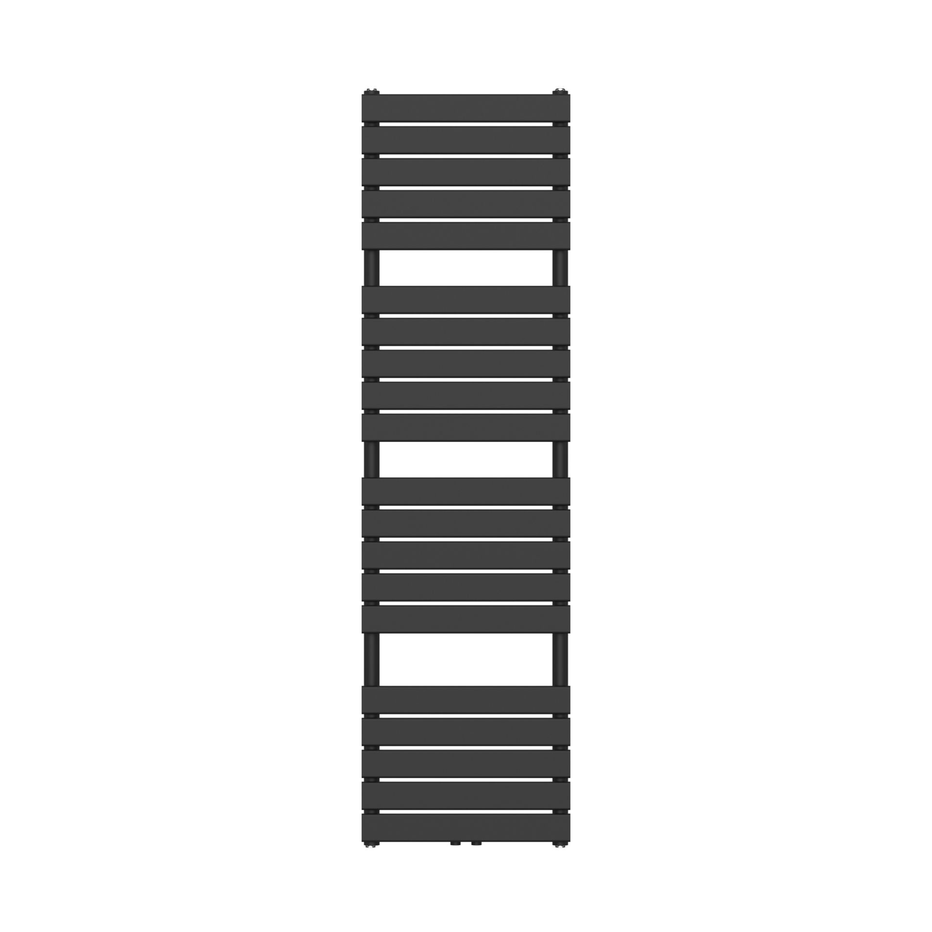 Sèche-serviettes Belrad – noir – 1800 × 500 mm – 936 W – raccordement central