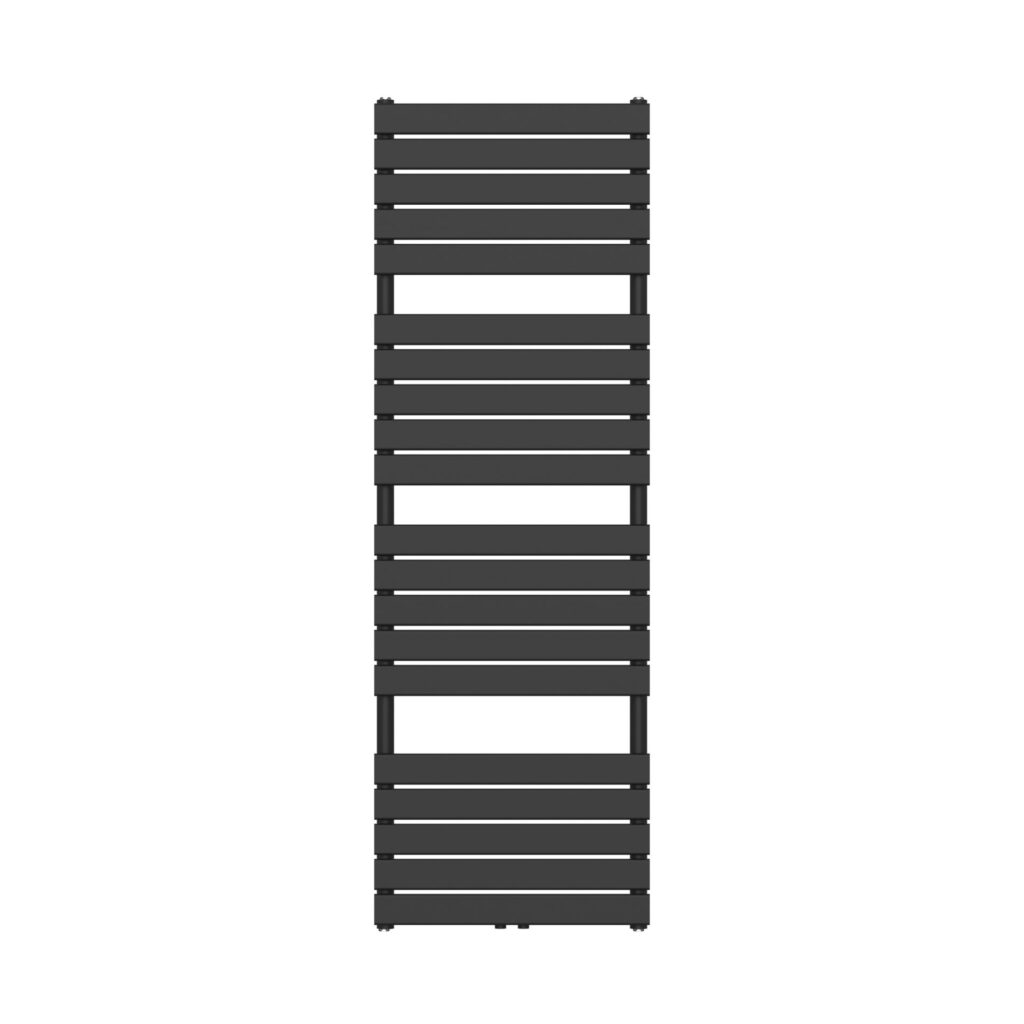 Sèche-serviettes Belrad – noir – 1800 × 600 mm – 1 081 W – raccordement central