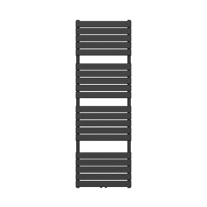 Sèche-serviettes Belrad – noir – 1800 × 600 mm – 1 081 W – raccordement central