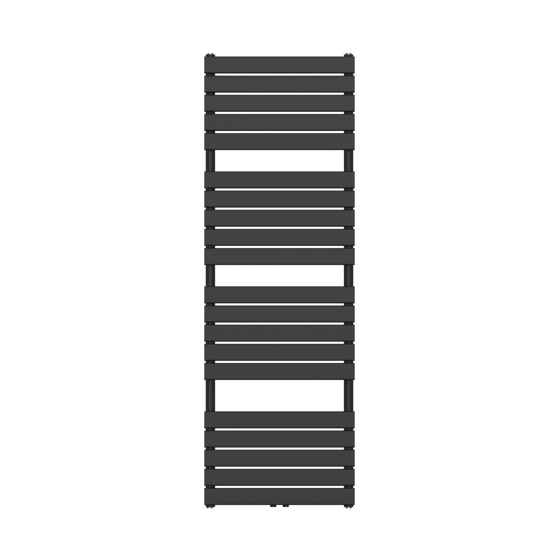 Sèche-serviettes Belrad – noir – 1800 × 600 mm – 1 081 W – raccordement central