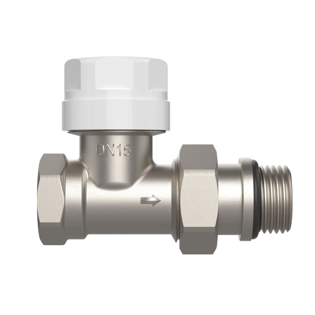 Belrad – robinet de radiateur – thermostatique – droit – M30 – 1/2" MF